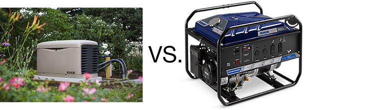 a standby generator and a portable generator how to choose for massachusetts or rhode island home